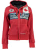 Canadian Peak Sweatjacke "Flashy" in Rot