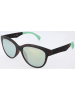 Guess Damskie okulary przeciwsłoneczne w kolorze ciemnobrązowo-turkusowym