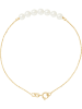 Mitzuko Gold-Armkette mit Perlen