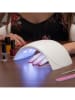 InnovaGoods LED-UV-Nagellampe in Weiß