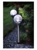 STAR Trading 2-delige set: ledsolartuinstekers "Roma" - (H)26,5 cm
