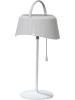 STAR Trading Solarna lampa LED "Cervia" w kolorze białym - wys. 36 cm