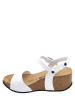 BAYTON Sleehaksandalen "Maya" wit