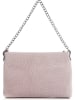 Mia Tomazzi Leren schoudertas "Lunigiana" nude - (B)26 x (H)16 x (D)4 cm