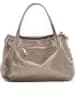 Mia Tomazzi Leder-Henkeltasche "Vigentino" in Gold - (B)26 x (H)20 x (T)14 cm