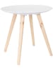 THE HOME DECO FACTORY 2-delige set: bijzettafels wit