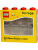 LEGO Figuren-Schaukasten in Rot - (B)19,1 x (H)18,4 x (T)4,7 cm