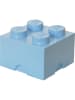 LEGO Opbergbox "Brick 4" blauw - (B)25 x (H)18 x (D)25 cm