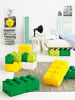LEGO Pojemnik "Brick 1" w kolorze zielonym - 12,5 x 18 x 12,5 cm