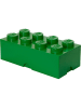 LEGO Opbergbox "Brick 8" groen - (B)50 x (H)18 x (D)25 cm