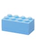 LEGO Pojemniki (3 szt.) "Mini 8" w kolorze niebieskim - 9,2 x 4,3 x 4,6 cm