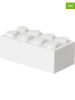 LEGO Pojemniki (3 szt.) "Mini 8" w kolorze białym - 9,2 x 4,3 x 4,6 cm