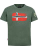 Trollkids Koszulka funkcyjna "Oslo" w kolorze khaki