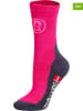 Trollkids 2er-Set: Trekkingsocken "Mid Cut Socks II" in Pink