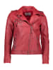7eleven Leren jas "Maiha" rood
