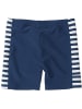 Playshoes Badeshorts in Weiß/ Dunkelblau