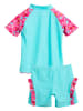 Playshoes - test 2-delige zwemoutfit "Flamingo" turquoise