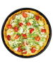 Dr. Oetker Blaszka "Tradition" w kolorze czarnym do pizzy -  20 cm