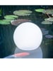lumisky Lampa solarna LED "Solsty" w kolorze białym - Ø 30 cm