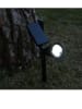 lumisky Lampa solarna LED "Spiky" w kolorze czarnym - wys. 34 cm