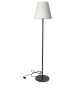 lumisky Lampa zewnętrzna "Standy" w kolorze szaro-białym - wys. 150 cm