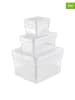 keeeper 8er-Set: Kleiderboxen "Bea" in Transparent 