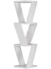 Scandinavia Concept Regał narożny "Zena" w kolorze białym - 22 x 85 x 22 cm