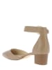 Nine West Leren slingpumps beige
