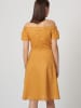 William de Faye Linnen jurk geel
