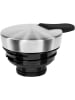 Emsa Isolierkanne "Soft Grip" in Silber/ Schwarz - 1,5 l