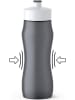 Emsa Trinkflasche "Squeeze" in Anthrazit - 600 ml
