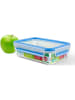 Emsa 2-delige set: lunchboxen "Clip & Close" blauw - 800 ml