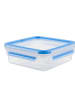 Emsa 2-delige set: lunchboxen "Clip & Close" blauw - 850 ml