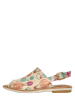 Dogo Sandały "Up" w kolorze beżowym ze wzorem