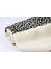 ILVY'S Hamamdoek crème/zwart - (L)180 x (B)95 cm