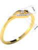 Diamant Vendôme Złoty pierścionek z diamentami