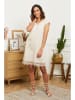Le Monde du Lin Leinen-Kleid in Beige