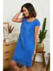 Le Monde du Lin Leinen-Kleid in Blau