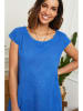 Le Monde du Lin Leinen-Kleid in Blau