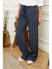 Le Monde du Lin Leinen-Hose in Dunkelblau