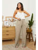 Le Monde du Lin Leinen-Hose in Taupe