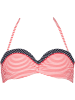 s.Oliver Bikini-Oberteil in Rot/ Weiß