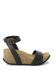 BAYTON Sleehaksandalen zwart