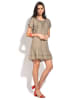 Le Jardin du Lin Leinen-Kleid in Taupe