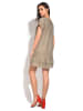 Le Jardin du Lin Leinen-Kleid in Taupe