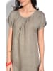 Le Jardin du Lin Leinen-Kleid in Taupe