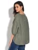 Le Jardin du Lin Leinen-Bluse in Khaki