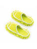 InnovaGoods Mopp-Pantoffeln in Limette - (B)27 x (H)4 x (T)11 cm