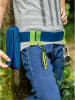 moses. Pasek outdoorowy "Expedition Natur" w kolorze zielono-niebieskim - 80 cm