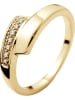 DYAMANT Gouden ring met diamanten